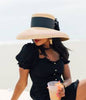 Lisi Lerch - HAT BLACK FLAT BOW - Findlay Rowe Designs