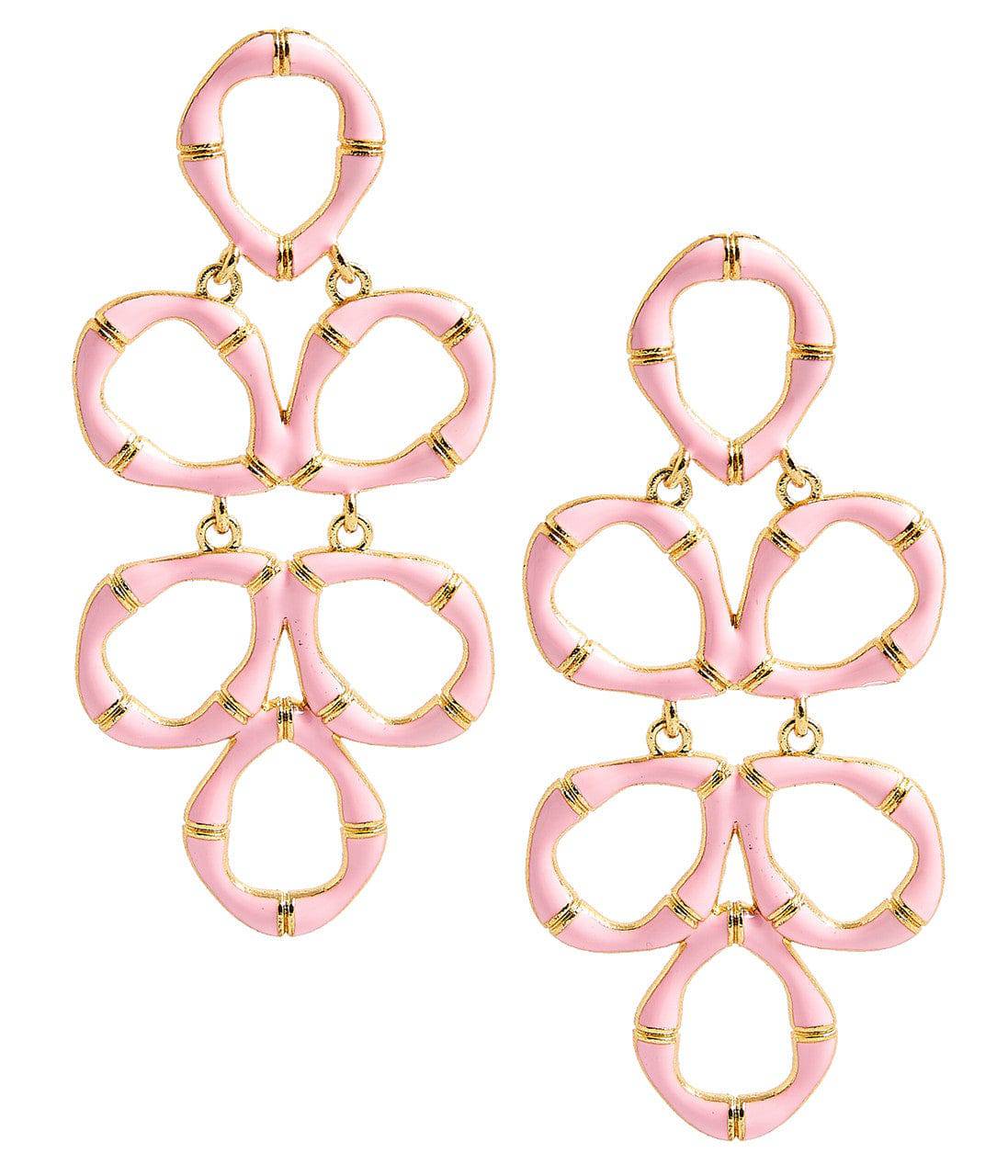 Lisi Lerch - Ginger Enamel Bamboo Earring - Findlay Rowe Designs
