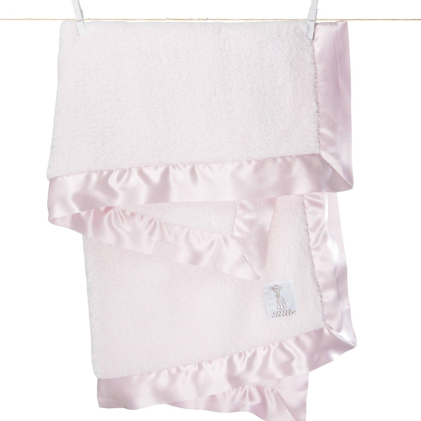 Chenille Baby Blanket Pink - Findlay Rowe Designs