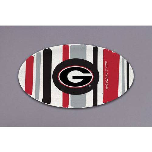 University of Georgia - Collegiate Oval Melamine tray - Findlay Rowe Designs