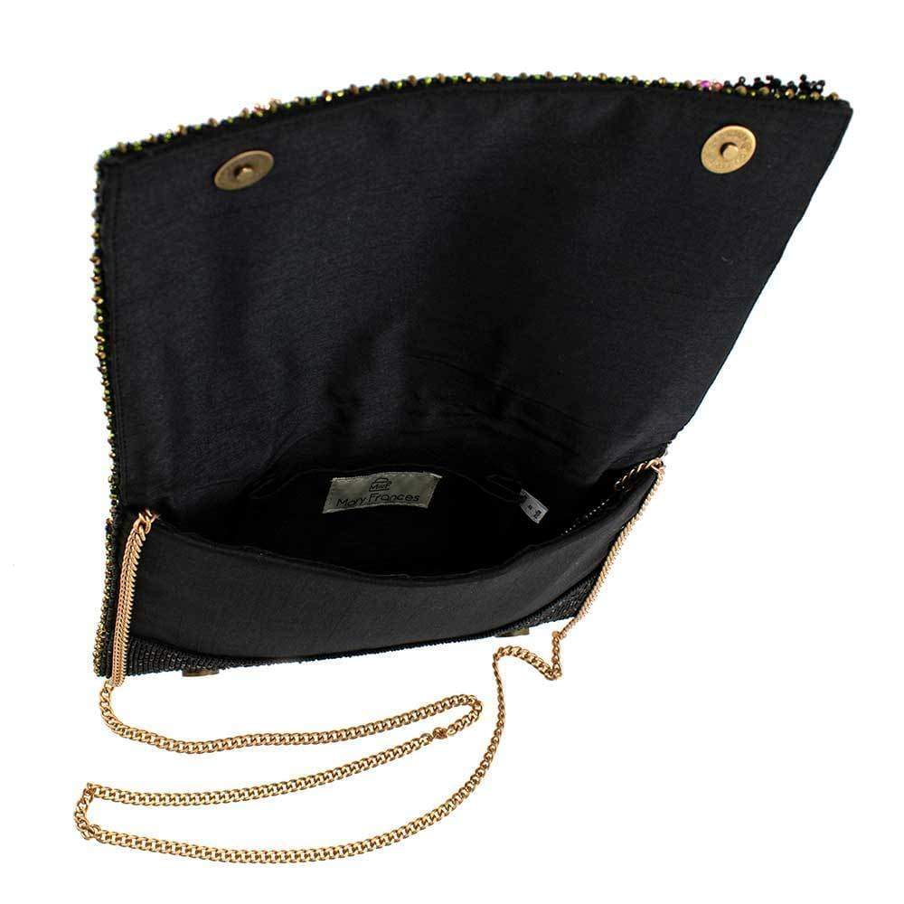 Mary Frances - Wallflower Beaded Crossbody Clutch Handbag - Findlay Rowe Designs