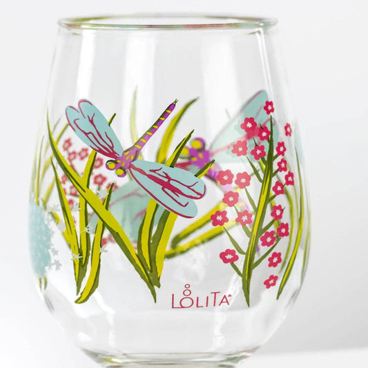 Stemless Wine - Dragonfly - Party to Go - Acrylic - Findlay Rowe Designs