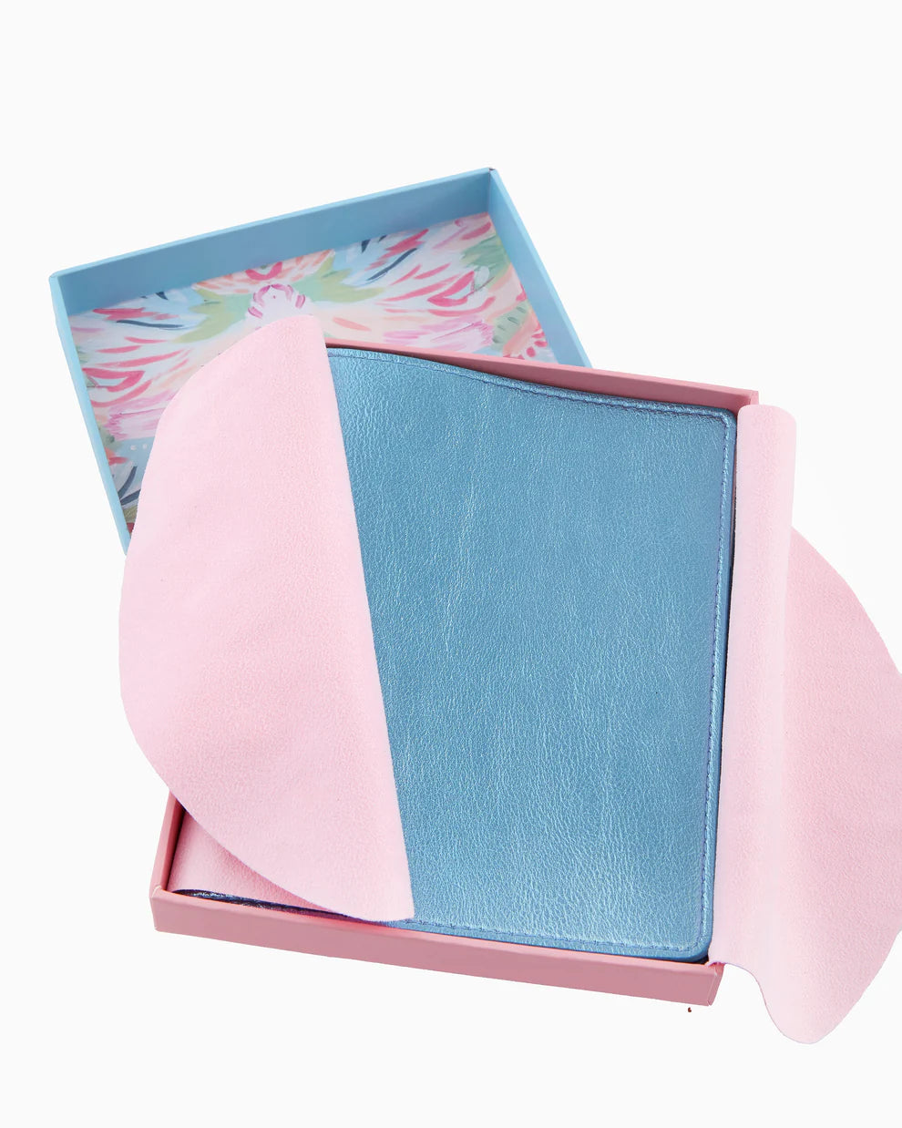 Oh My Mahjong - Card Folio - Metallic Light Blue