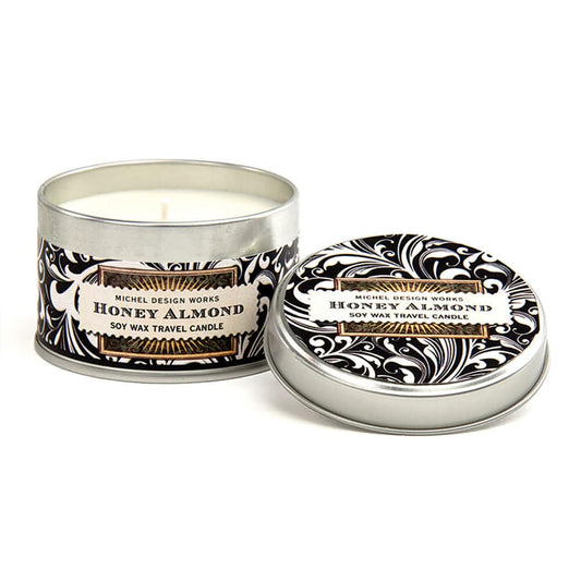 Honey Almond - Soy Wax Travel Candle - Findlay Rowe Designs