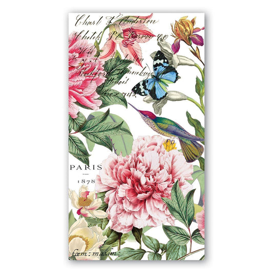 Michel Design Works - Guest Towel Napkin - Peony - Findlay Rowe Designs