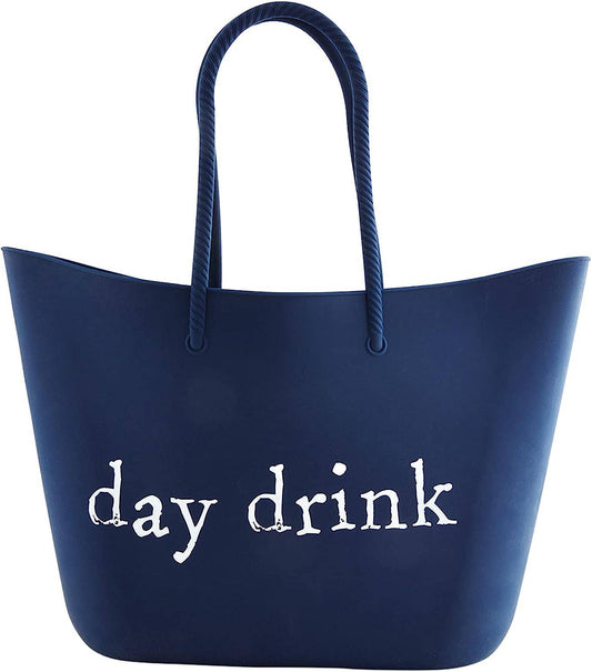 Day Drink, Silicone Lake Tote, 13" x 18.5" - Findlay Rowe Designs