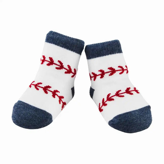 Mud Pie - Baby Socks - Baseball - Findlay Rowe Designs