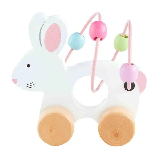 Mud Pie - Pink Bunny Abacus Toy - Findlay Rowe Designs