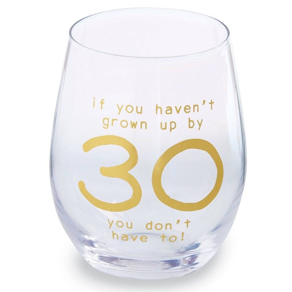 30 BIRTHDAY WINE GLASS - Findlay Rowe Designs