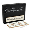 Mud Pie - Plaque - Wedding Countdown - Findlay Rowe Designs