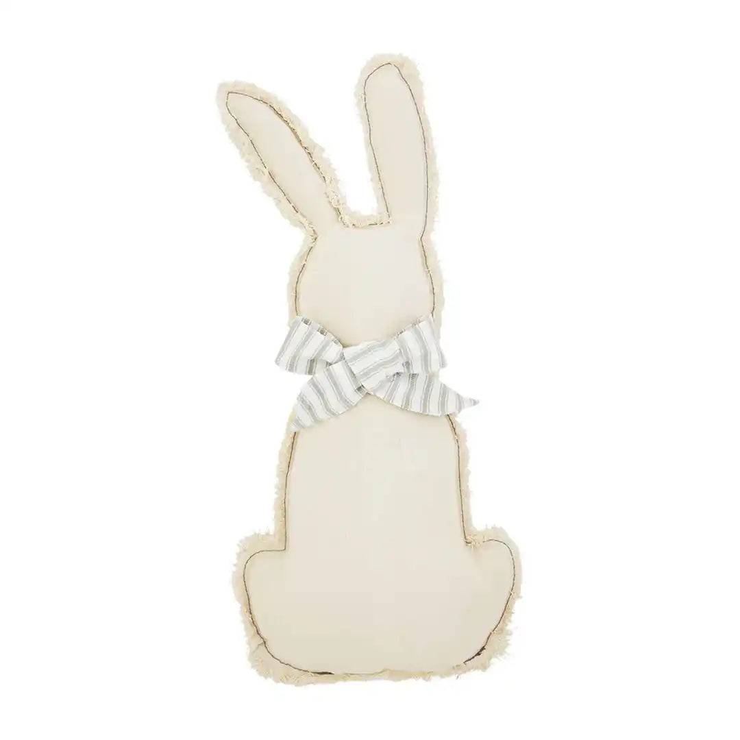 Mud Pie - Natural Bunny Shaped Pillow - Findlay Rowe Designs