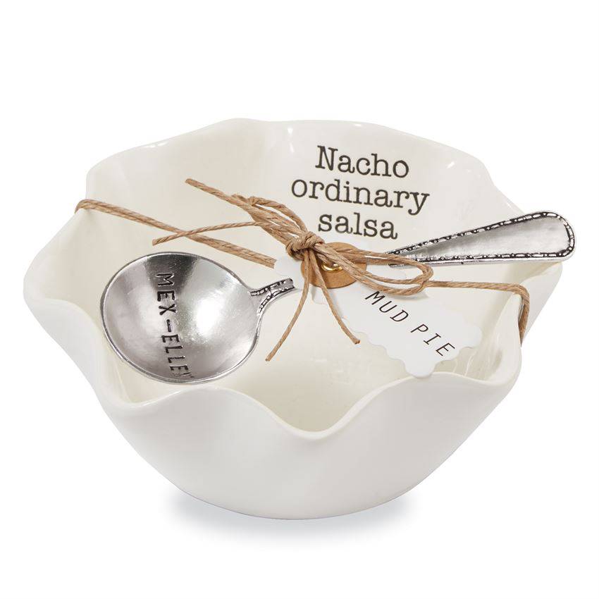 Mud Pie - Circa - Salsa Ceramic Dip Cup Set - Findlay Rowe Designs