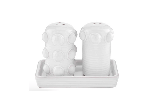 Mud Pie - Salt & Pepper Set - Beaded