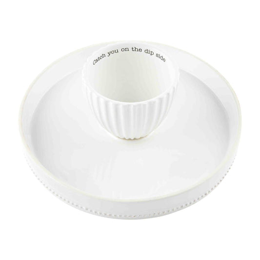 Mud Pie - Chip & Dip - Reversible Pedestal - Findlay Rowe Designs