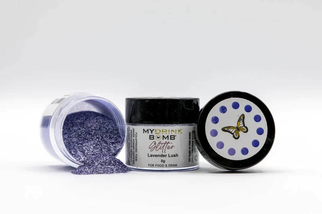 My Drink Bomb - Lavender Lush Drink Glitter - Findlay Rowe Designs