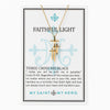My Saint My Hero-Faithful Light Three Cross Necklace in Silver - Findlay Rowe Designs