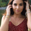 My Saint My Hero - Faithful Light Three Cross Necklace in Silver - Findlay Rowe Designs