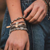 My Saint My Hero - Miraculous Mary Blessing Bracelet- Black/Mixed - Findlay Rowe Designs
