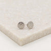 My Saint My Hero - Benedictine Stud Earrings in Silver - Findlay Rowe Designs