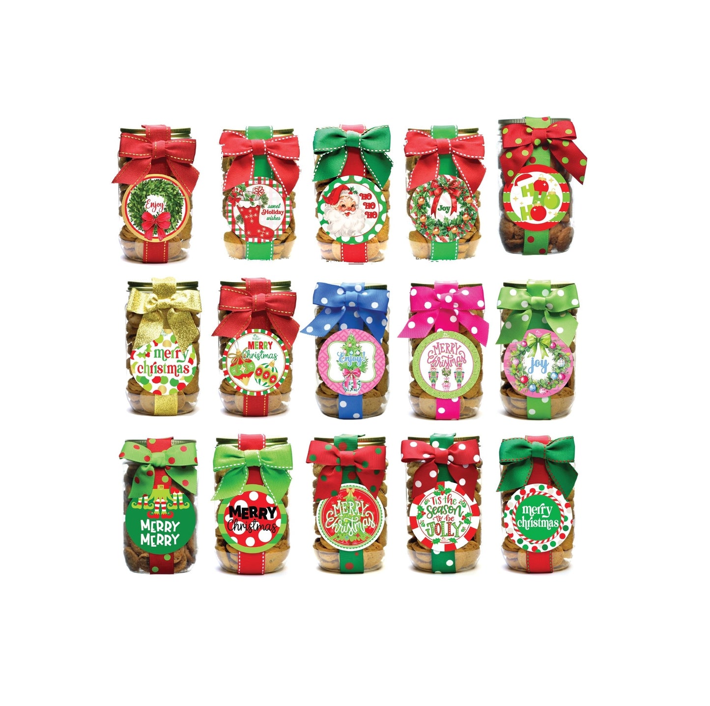 Oh Sugar - Nam's Bits Chocolate Chip Cookies - Pint Jar