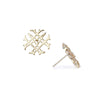 Natalie Wood - Logo Stud Earrings - Gold - Findlay Rowe Designs