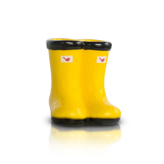 Nora Fleming - Mini - St Jude's 2023 Yellow Wellies - A292 - Findlay Rowe Designs
