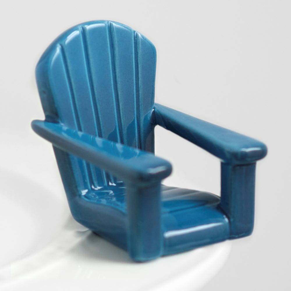 NORA FLEMING CHILLIN' BLUE CHAIR MINI A67 - Findlay Rowe Designs