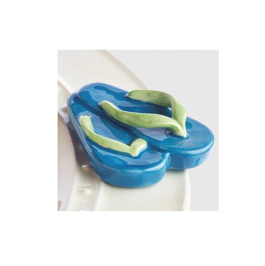 Nora Fleming - Mini - Sunning And Funning Flip Flop - A156