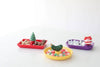 Nora Fleming - Base - Pinstripe Bright Dainty dishes - MEL09 - Findlay Rowe Designs