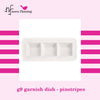 Nora Fleming - Base - Pinstripes  Garnish Dish - G9 - Findlay Rowe Designs