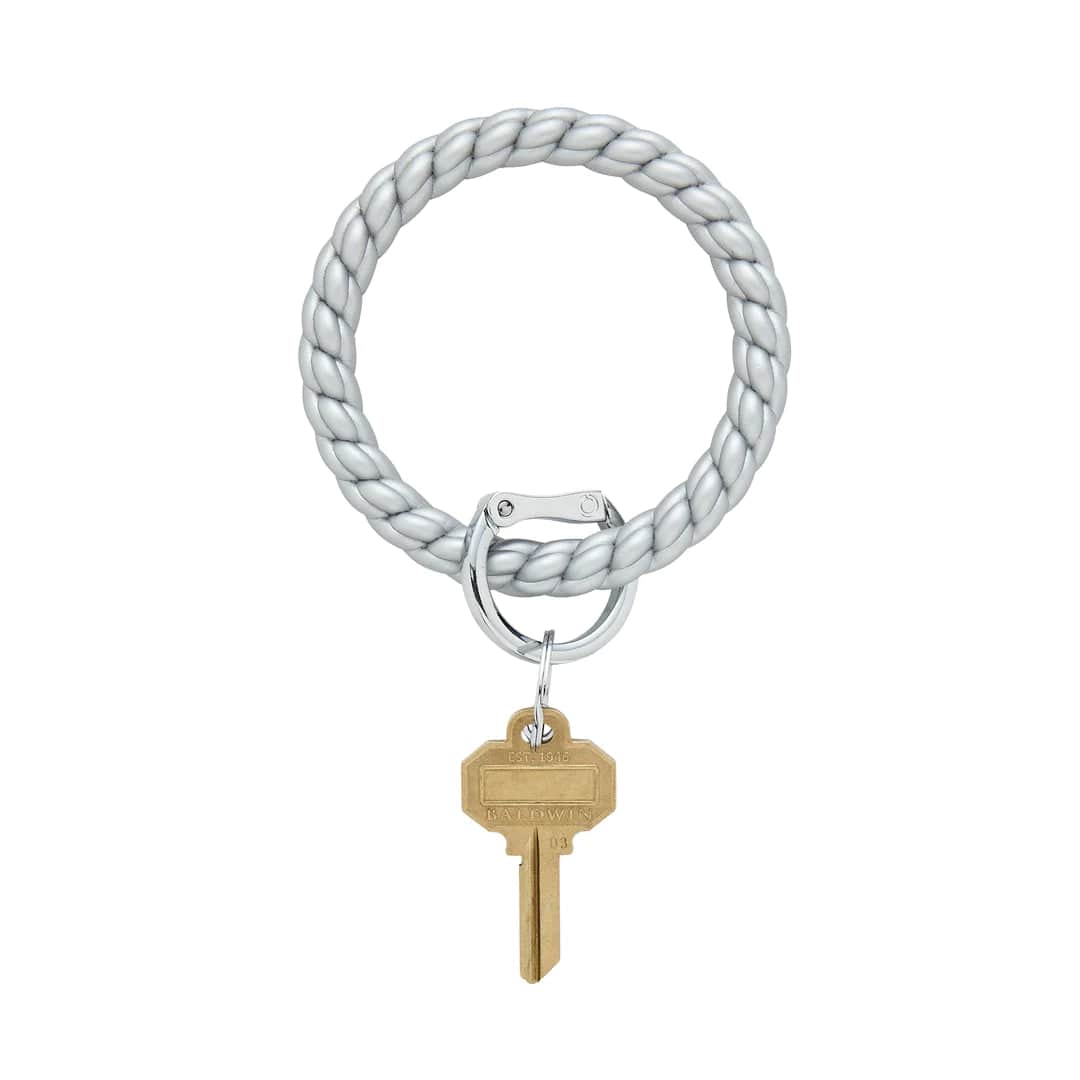 Braided Silicone Big O® Key Ring - Findlay Rowe Designs