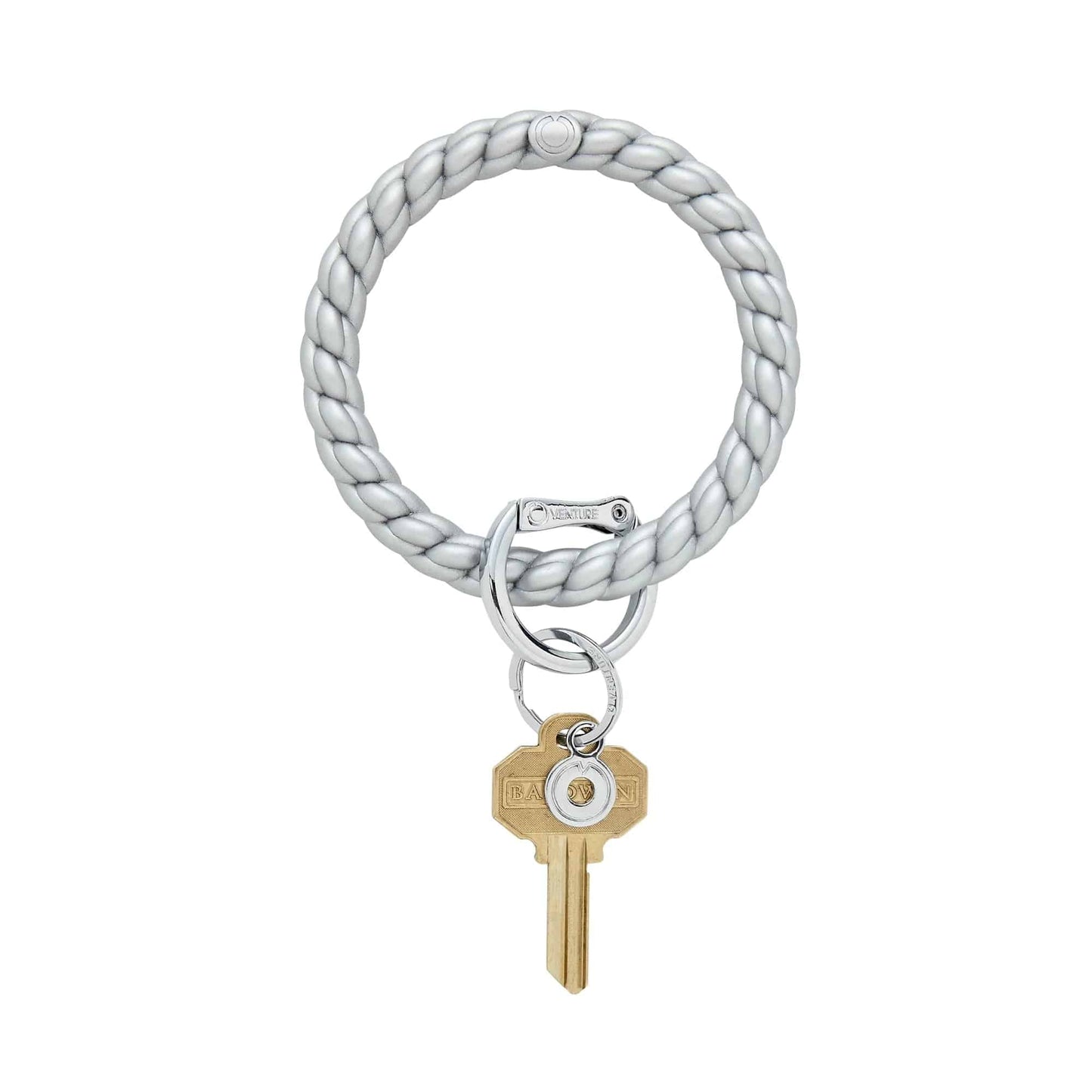 Braided Silicone Big O® Key Ring - Findlay Rowe Designs