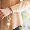 Leather Big O® Key Ring - Ombré Mixed Metal - Findlay Rowe Designs