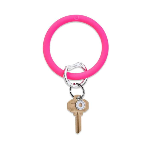 Tickled Pink - Silicone Big O® Key Ring - Findlay Rowe Designs