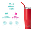 Swig - Mega Mug 40oz - Red - Findlay Rowe Designs