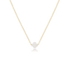 Enewton - EGirl Necklace Gold - Signature Cross Small - Off White - Findlay Rowe Designs