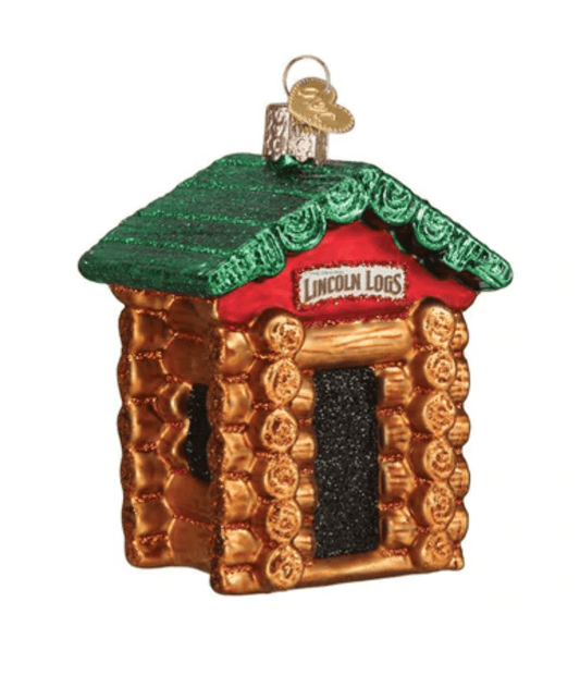 Old World Christmas - Lincoln Logs Ornament - Findlay Rowe Designs