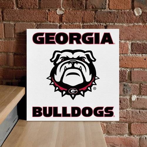 P Graham Dunn - UGA SCHOOL LOGO CANVAS - Findlay Rowe Designs