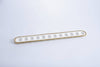 Pampa Bay - Deviled egg tray - Long - White/Gold - Findlay Rowe Designs
