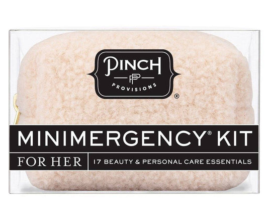 Pinch Provisions - Ivory Sherpa Mini Emergency - Findlay Rowe Designs
