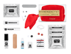 Pinch Provisions - Minimergency Kit - Velvet Red - Findlay Rowe Designs