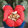 Poppy Popcorn - Reindeer Crunch Popcorn Market Bag - Findlay Rowe Designs