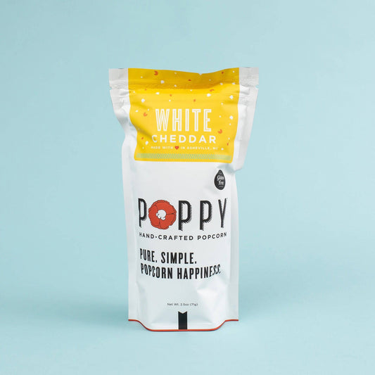 Poppy Popcorn - White Cheddar Market Bag - Findlay Rowe Designs