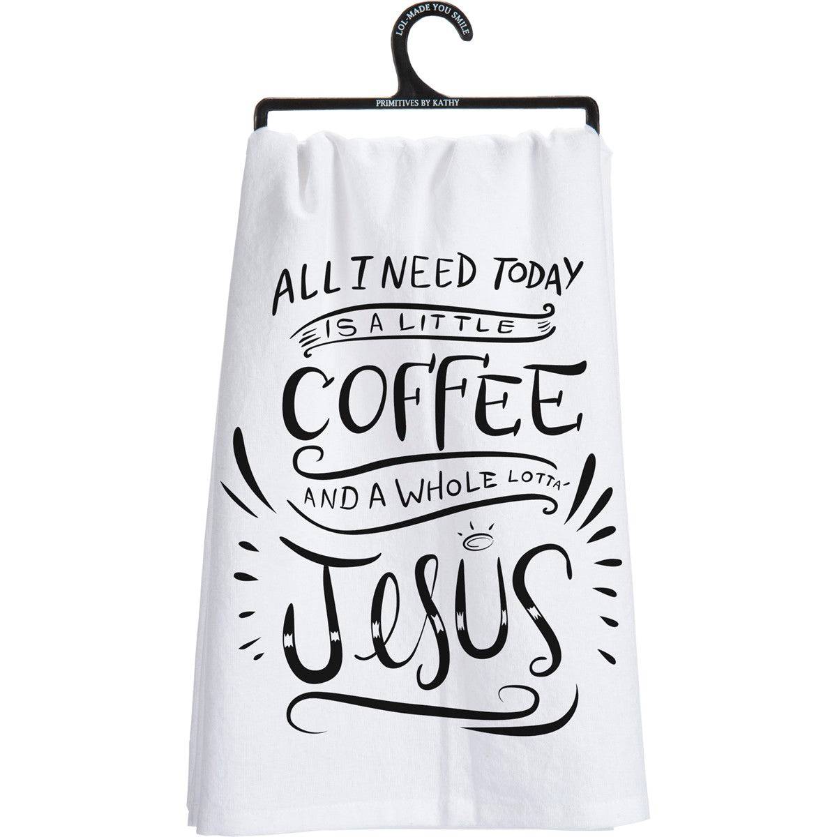 And A Whole Lot Of Jesus Kitchen Towel - Findlay Rowe Designs