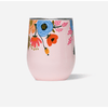 Corkcicle  - Rifle Paper Co. Stemless Wine Cup LIVELY FLORAL BLUSH - Findlay Rowe Designs