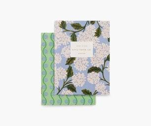 Rifle Paper Co - Pocket Notebook Set - Hydrangea - Findlay Rowe Designs