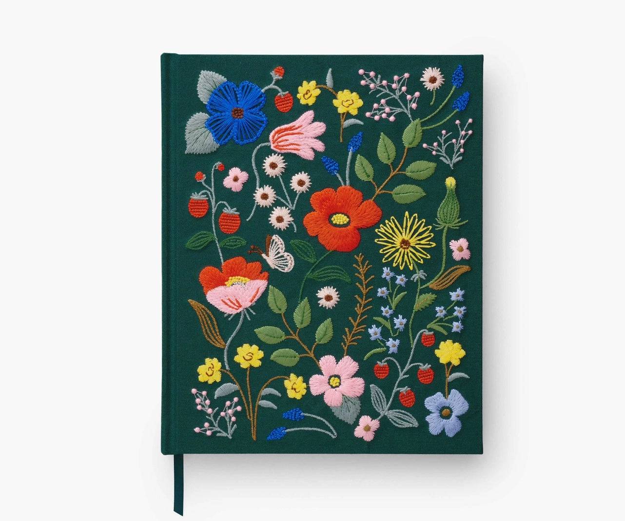 STRAWBERRY FIELDS Embroidered Sketchbook - Findlay Rowe Designs