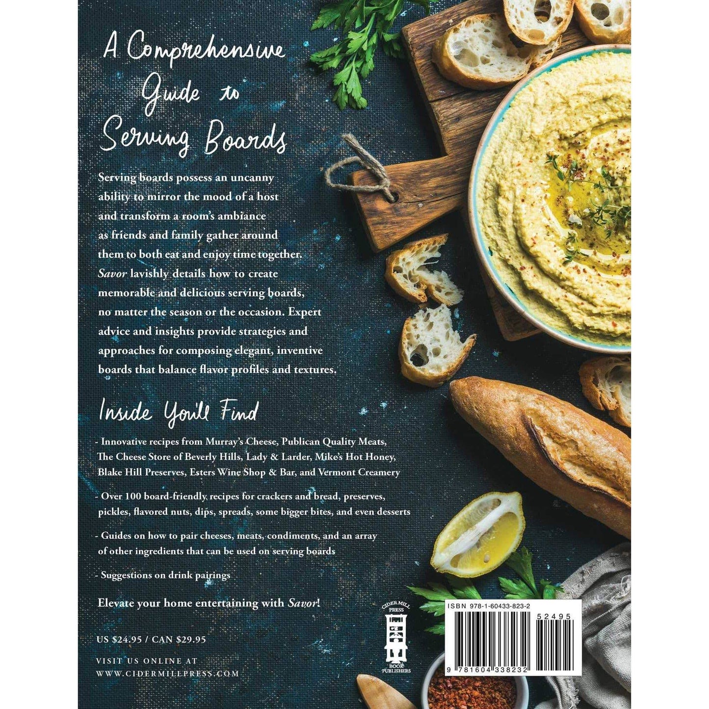 Savor: Entertaining with Charcuterie, Cheese, Spreads & More - Findlay Rowe Designs