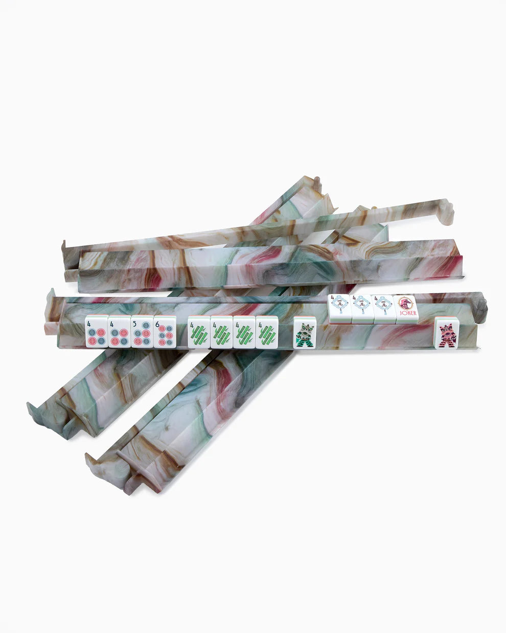 Oh My Mahjong - Acrylic Rack & Pusher Set - Findlay Rowe Designs