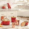 Thymes - Simmered Cider Poured Candle Tin - Gold Lid